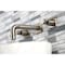 Kingston Brass KS6128DL Two-Handle Wall Mount Bathroom Faucet, Brushed Nickel KS6128DL - alternate 4